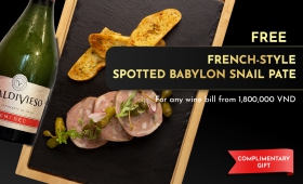 Free French-style spotted babylon Snail Pate